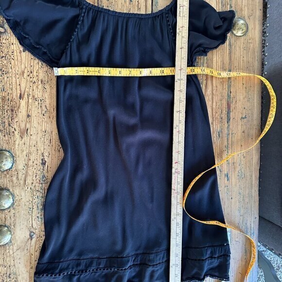 Naked Princess Black Dress, black‎ dress. short sleeve black dress, short sleeve - Picture 7 of 7